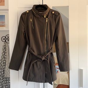 Michael Kors rain jacket with hidden hood